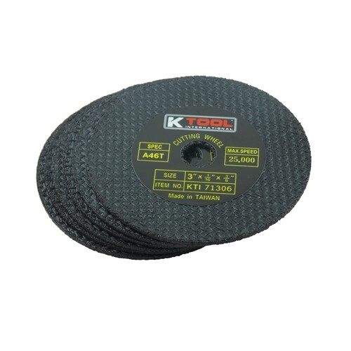 6PK CUT-OFF WHEEL 3IN. X 1/16IN. 6/PK KTI71306 Brand New!