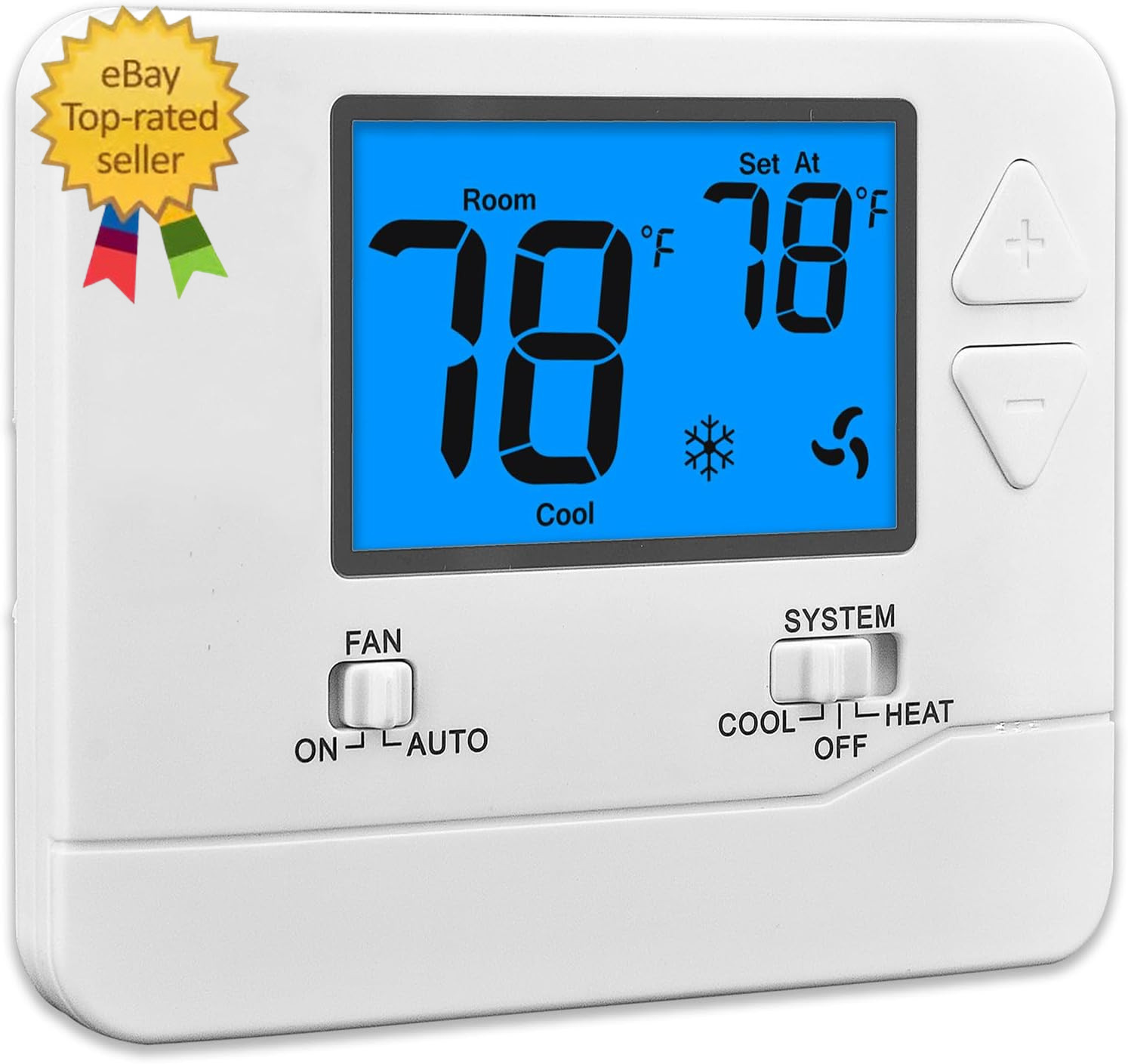 Non-Programmable Thermostats for Home 1 Heat/1 Cool Conventional Single-Stage Sy