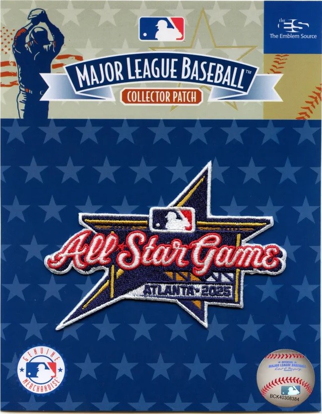 2025 Major League Baseball All Star Game MLB Collectors Patch - Atlanta Braves