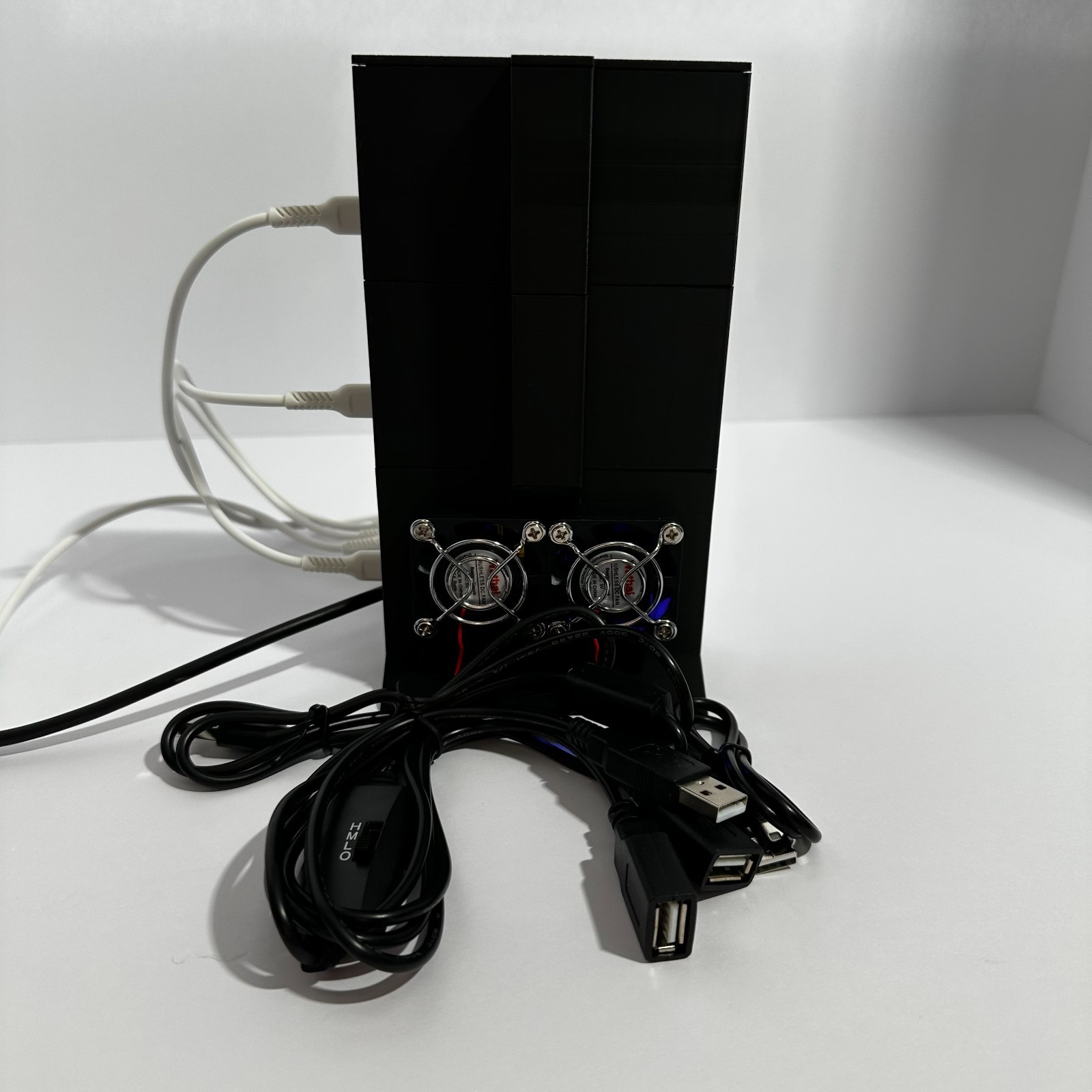 NerdMinerV2 Case A.S.T.R.A. Cooling Tower (3 Stack Tower)