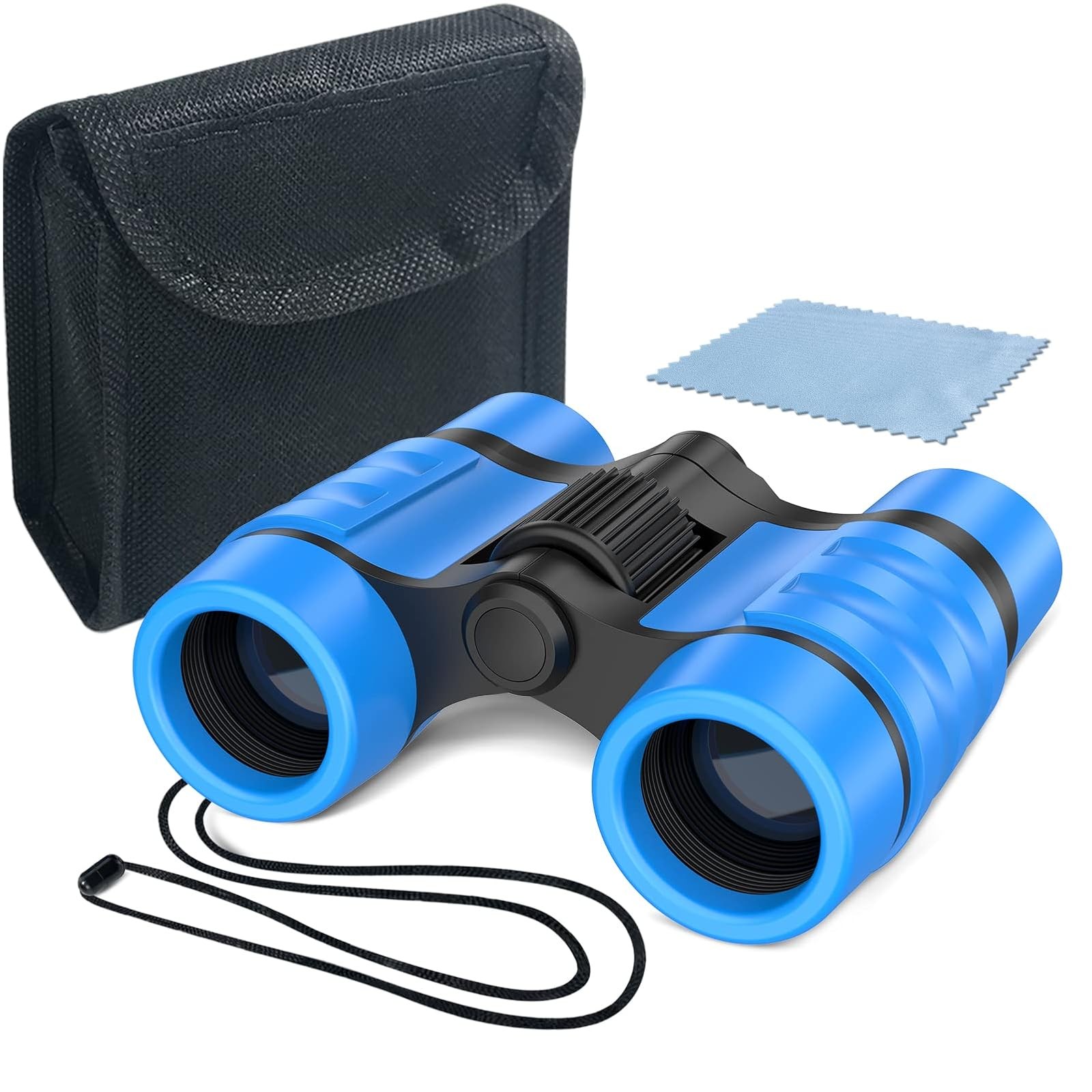 ESSENSON Binoculars for Kids Outdoor Toy Blue