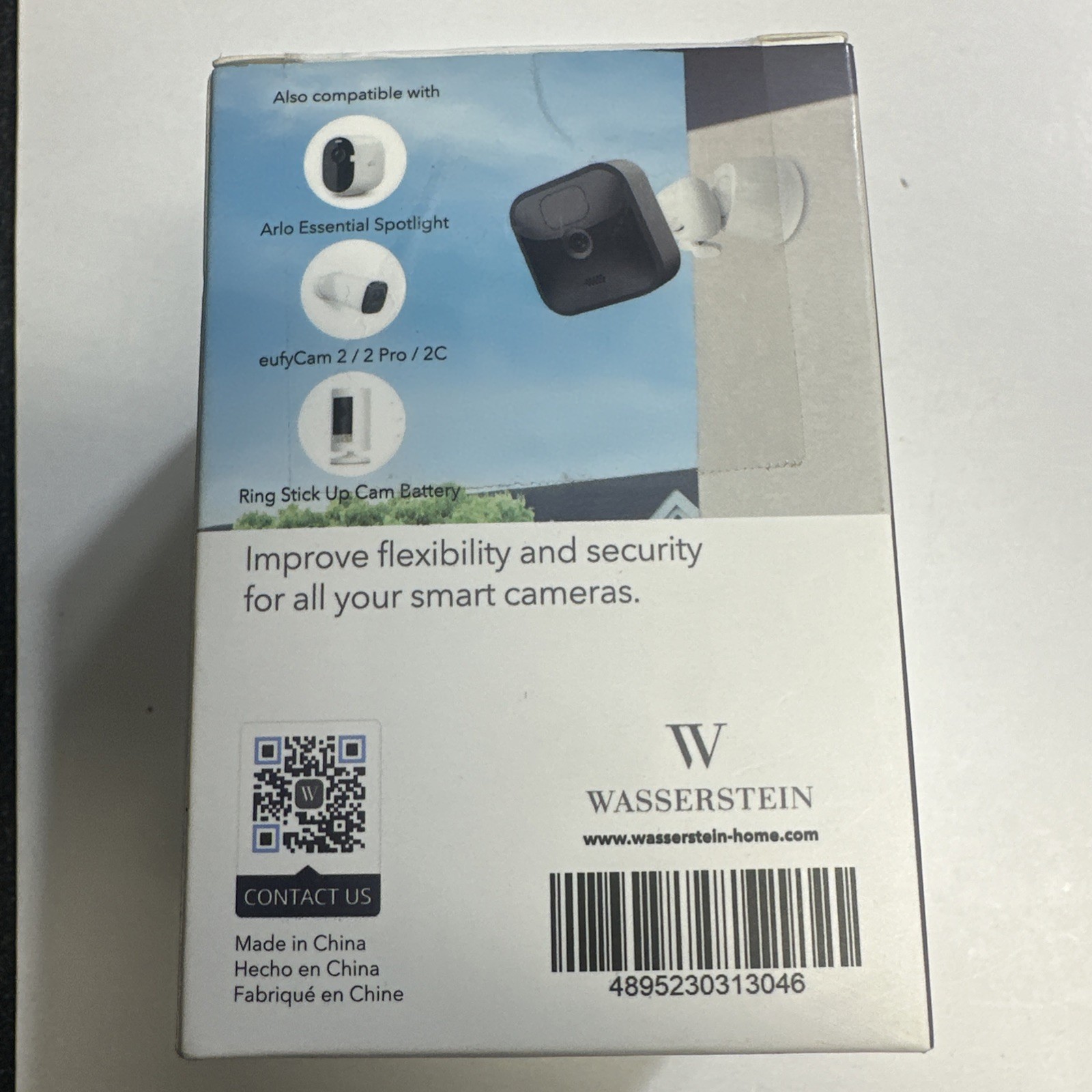 Universal Security Camera Mount Blink Ring Arlo Eufy Cameras Wasserstein