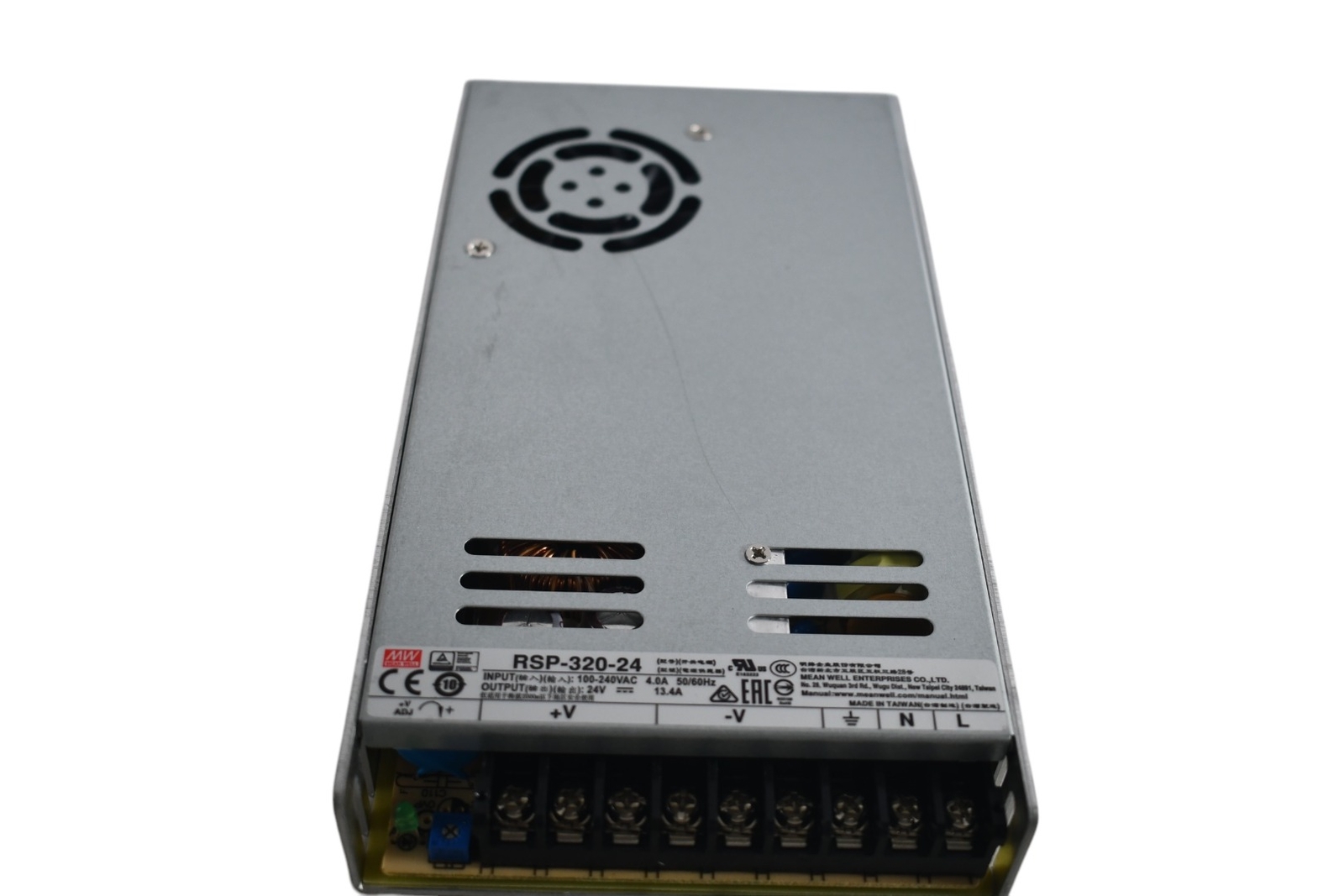 Mean Well RSP-320-24 24Vdc 13.4A, 24Volts Switching Power Supply PFC, Low Profil