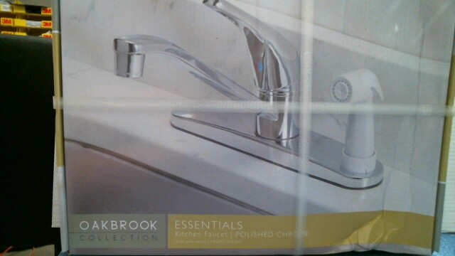 OakBrook Essentials Kitchen Faucet Polished Chrome   (4548103)  FS