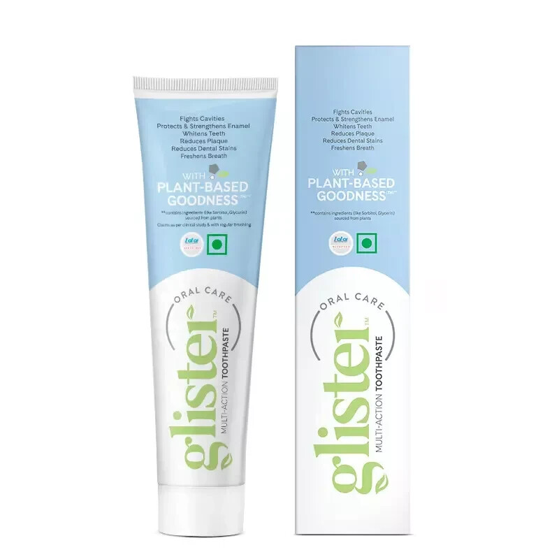 Amway Glister Toothpaste (200 g) whitens teeth, fights cavities