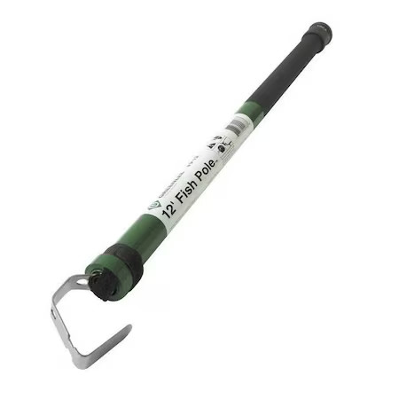 Greenlee Fp12 Telescoping Fish Stick, 12 Ft, Fiberglass
