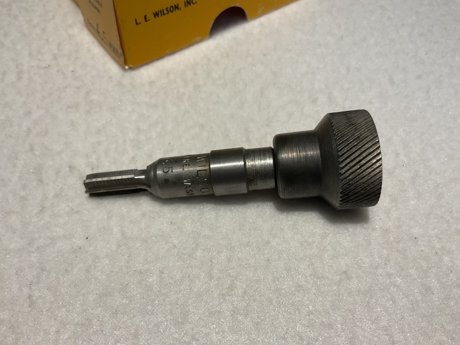 L E Wilson Inside Neck Reamer 6.5 MM