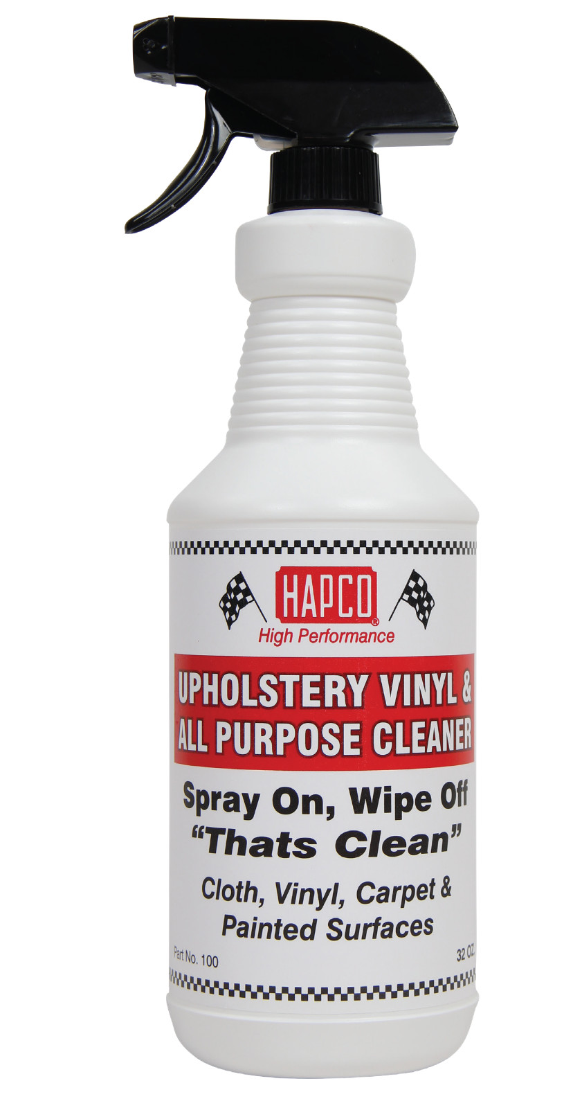 HAPCO - Vinyl & Upholstery Cleaner - CLEANS DIRT, GREASE AND OIL FAST