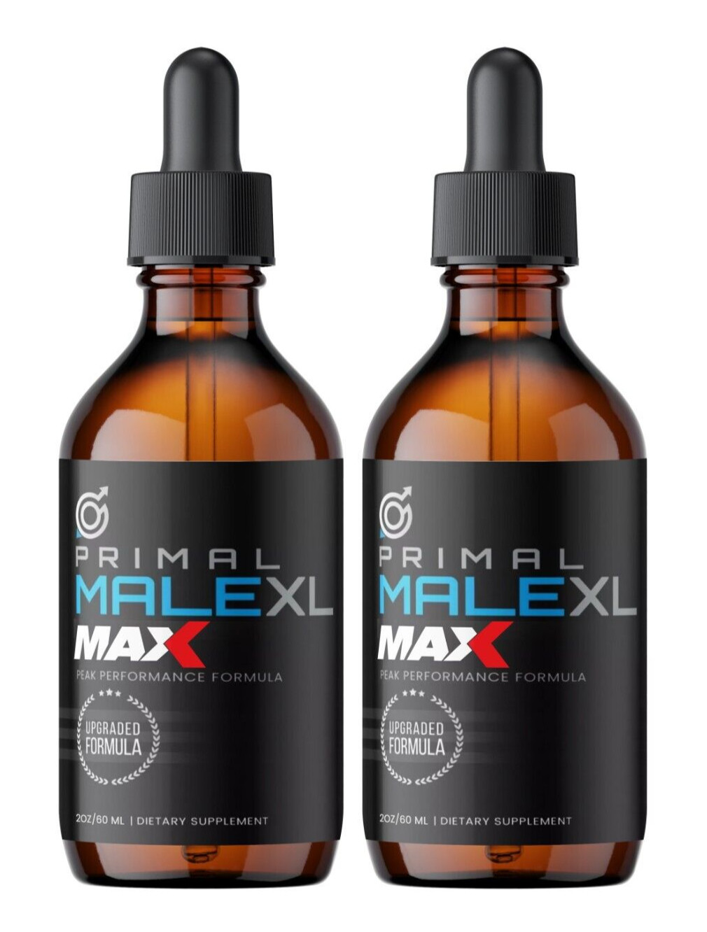 Primal Male XL MAX for Men ED Drops for men BigD Fast Ship ( 2 Pack )