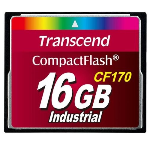 Transcend TS16GCF170 Flsh 16gb Cf170 Industrial Flash Compactflash