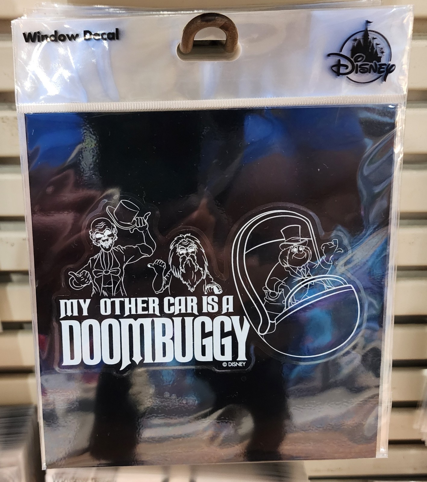 Disney Parks My Other Car Is A Doombuggy Car Decal New 2025