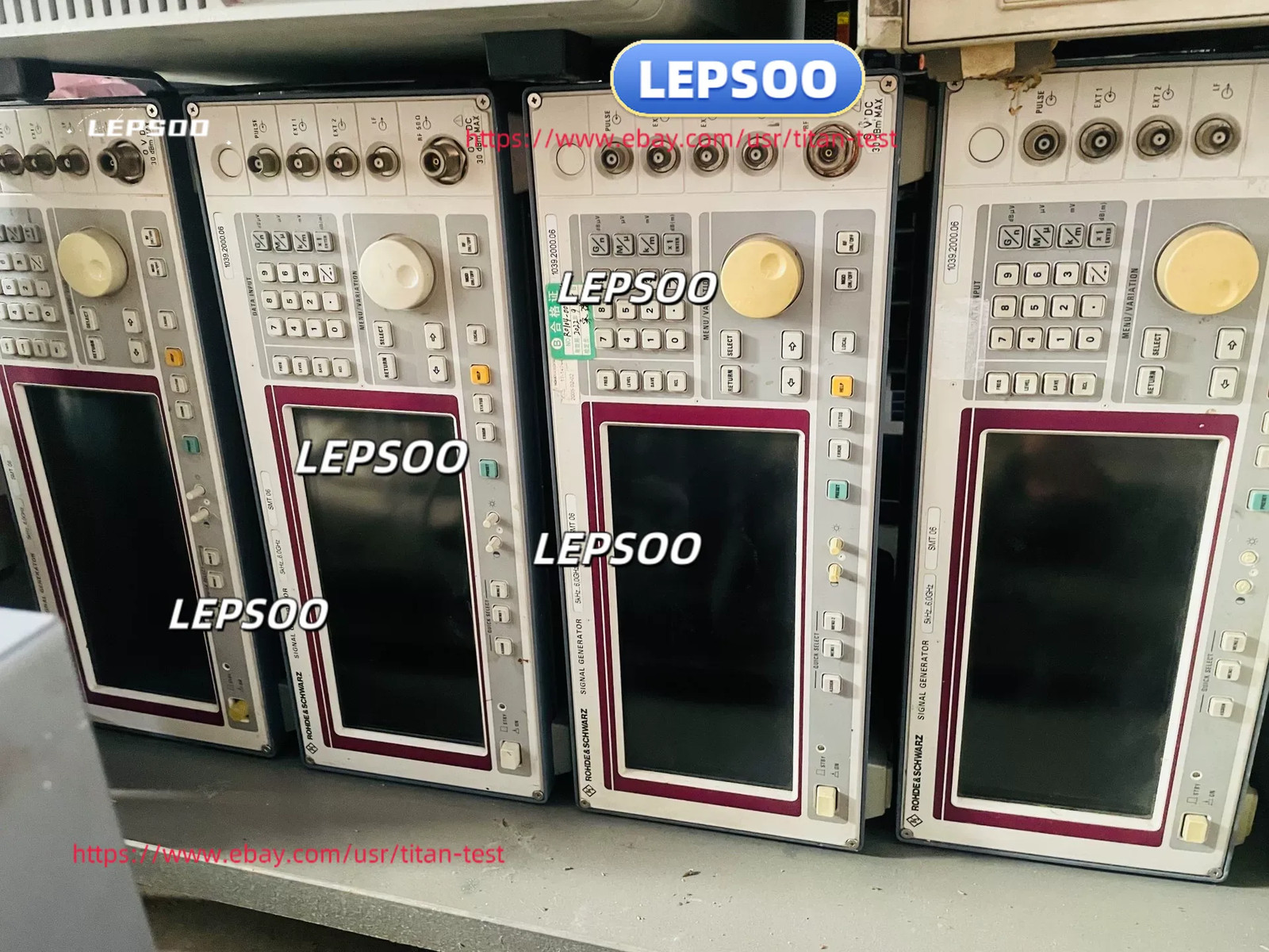 R&S ROHDE & SCHWARZ SMT06 SIGNAL GENERATOR, 5 KHZ TO 6 GHZ&
