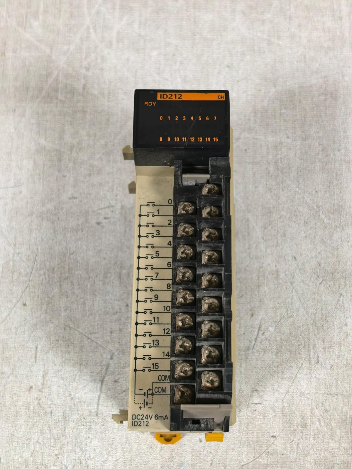 LOT 2PCS OMRON CQM1-ID212 INPUT UNIT 24VDC