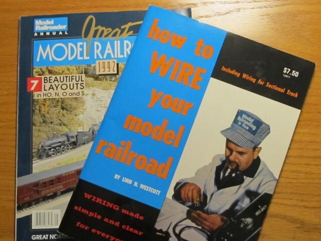 Linn Westcott's "Wire your railroad" + 1992 Model Railroader's HO annual edition