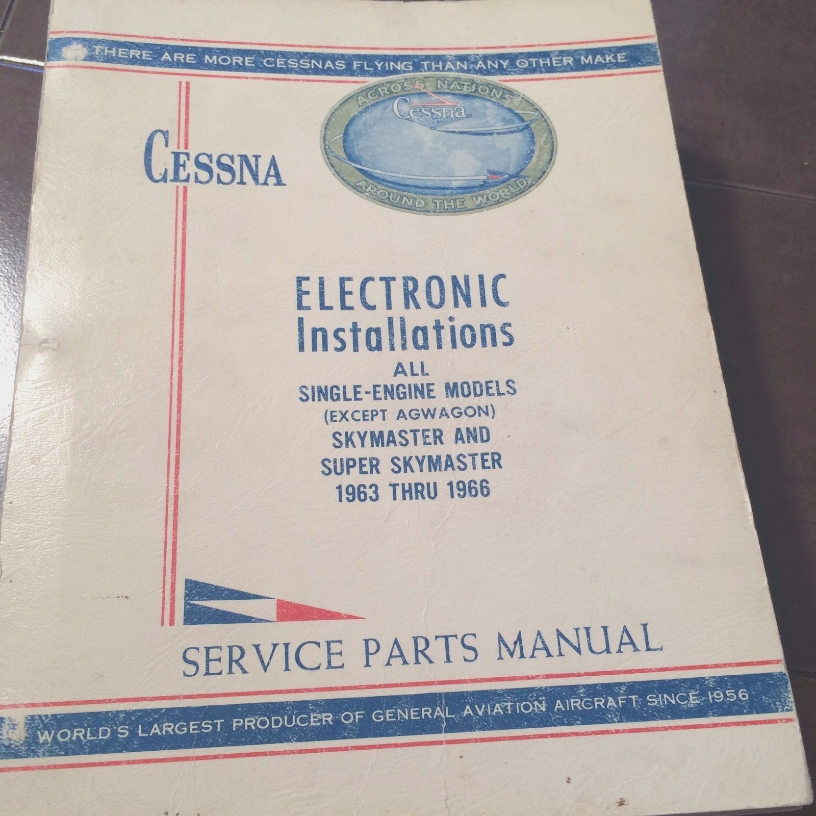 Factory Wiring Book 1963-1966 Cessna All Single Engine & SkyMasters