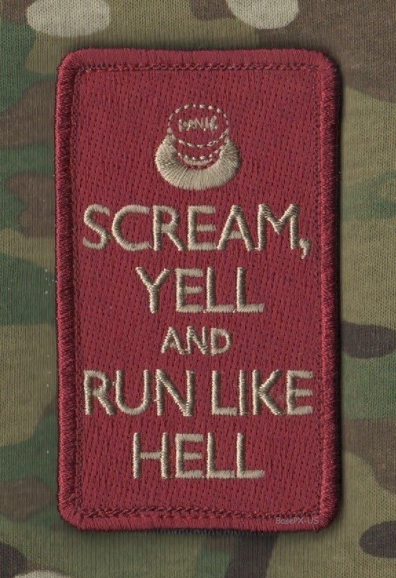 KANDAHAR-WHACKE© KILLER ELIET USMC FORCE RECON SSI: Keep Calm 'n Go Squatchin'