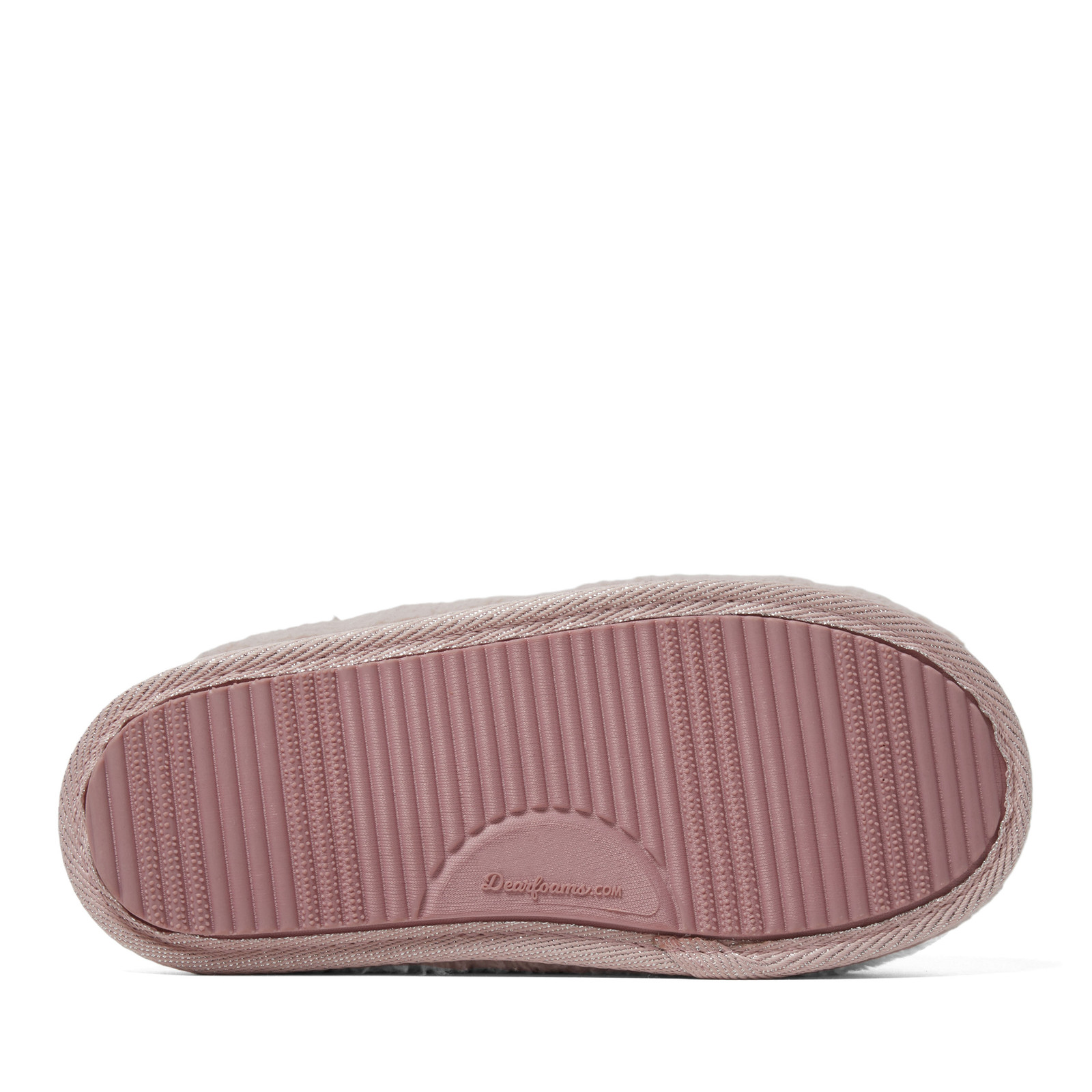 Dearfoams Women's Teddy Tab Scuff Slipper