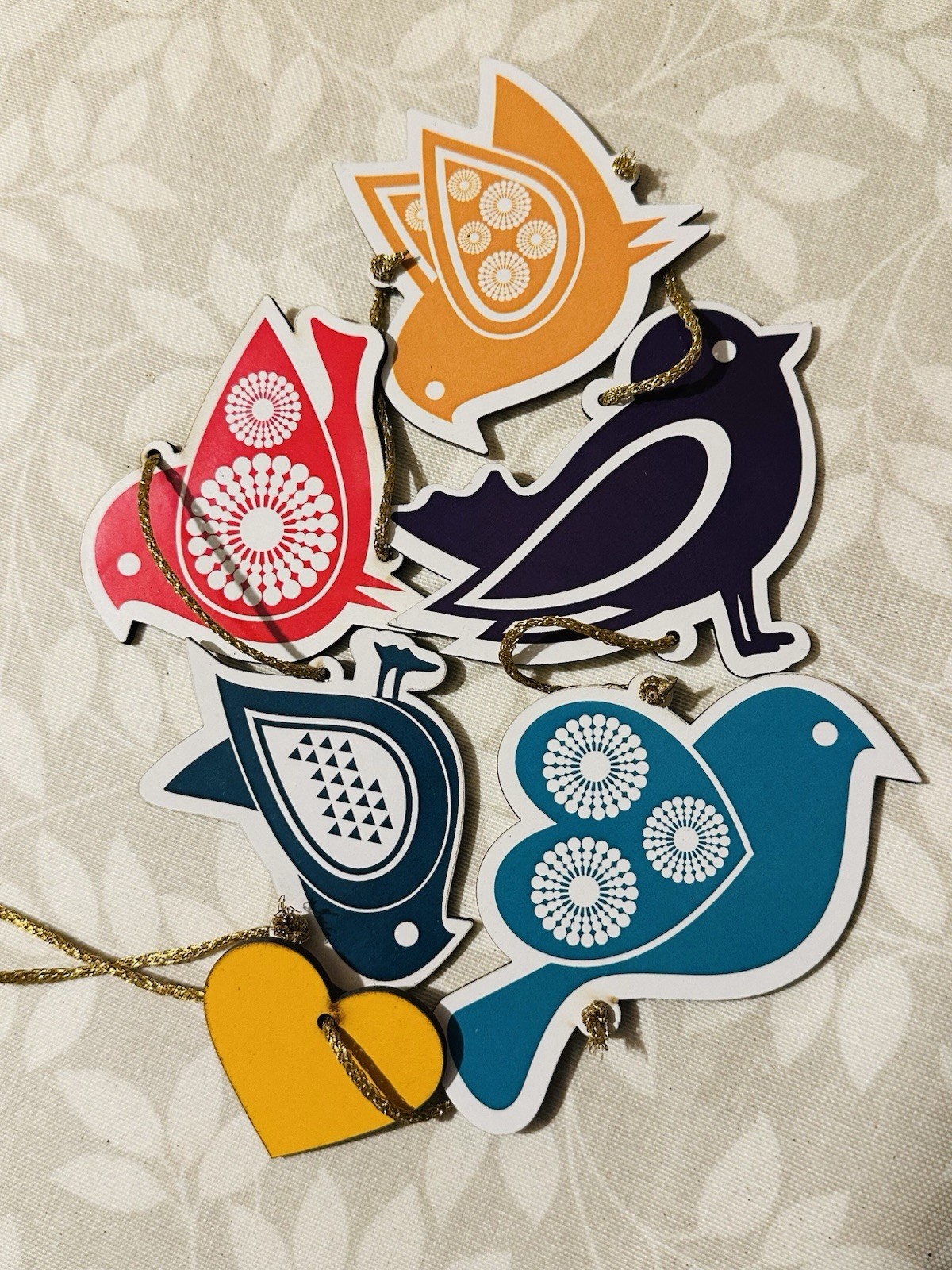 Colourful Birds Wall/Door Hangings for Home, Office, Gifts - Decoration item