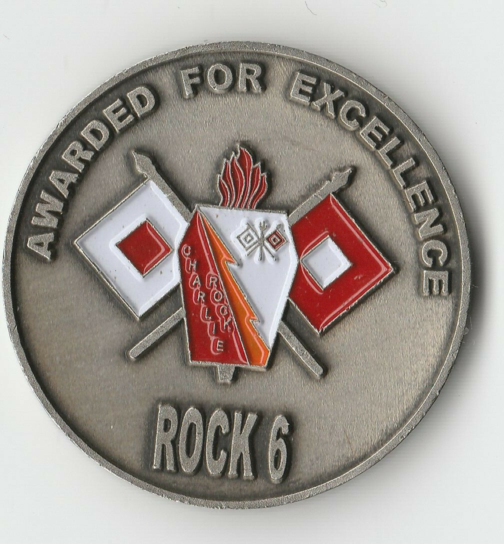 Charlie Co 63rd Signal BN Coin 1.5" DIA C-2