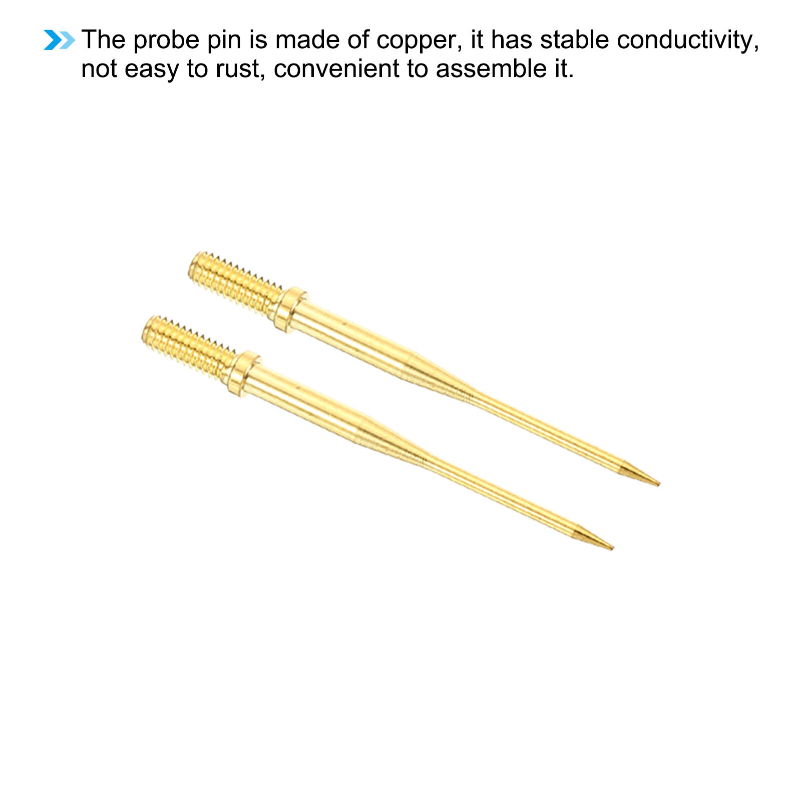 Test Probe Pin Set, Multimeter Extention Probe Needle, Multicolor