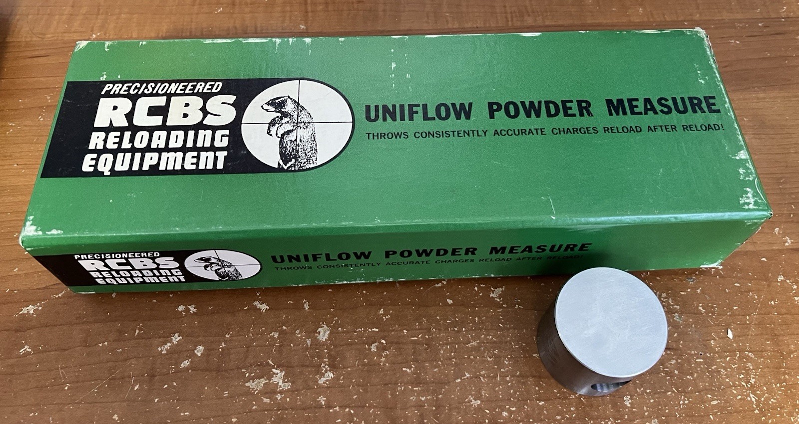 RCBS Uniflow Powder Measure Parts Large Cylinder OEM USA Part #709005 w/ OG Box