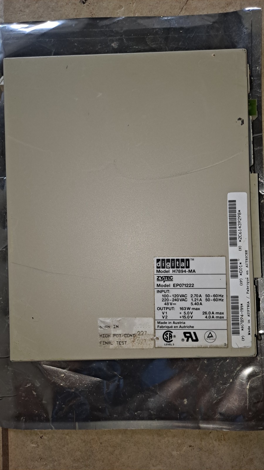DEC DIGITAL VINTAGE H7894-MA