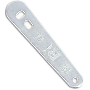 1-Pack Metal Oxygen Cylinder E Wrench with On/Off 1 Count (Pack of 1), Silver