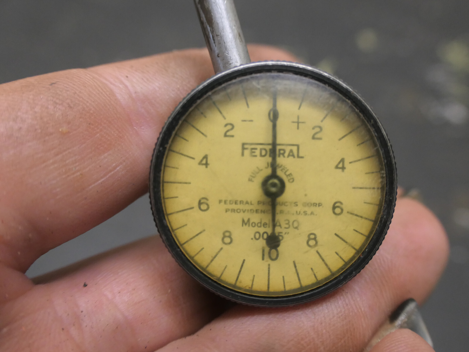 FEDERAL DIAL INDICATOR - No. A3Q.