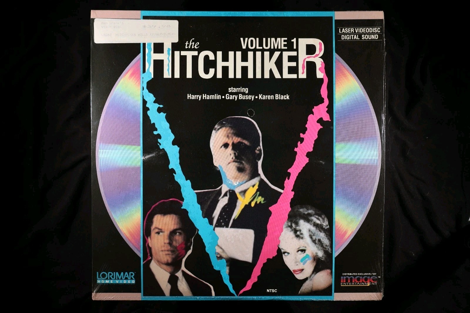 The Hitchhiker Volume 1 LaserDisc 1985 Horror Thriller Lorimar Image