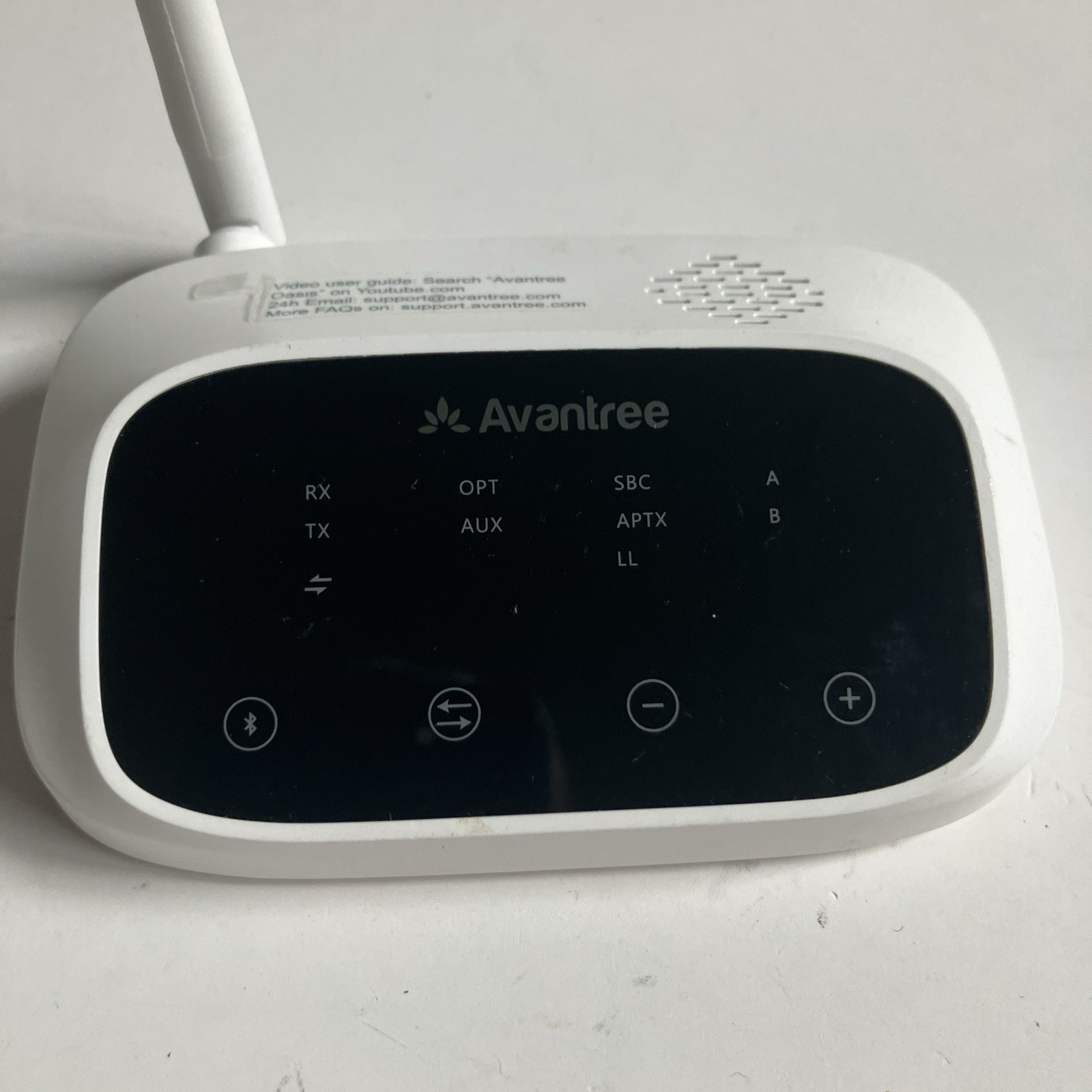 Avantree Oasis Basic BTTC-500 Bluetooth 5.0 Transmitter Receiver for TV AUX OPT