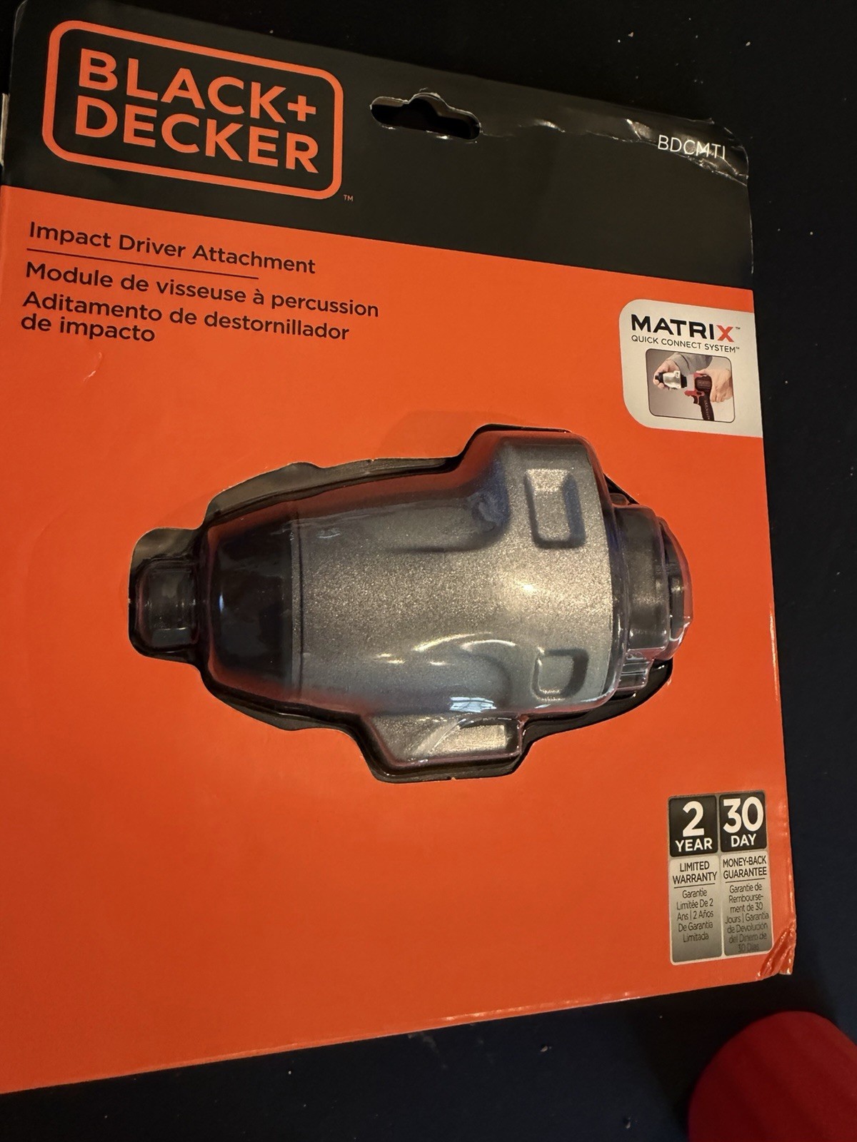 NIB**Black & Decker Impact Driver Attachment Matrix Model BDCMTI