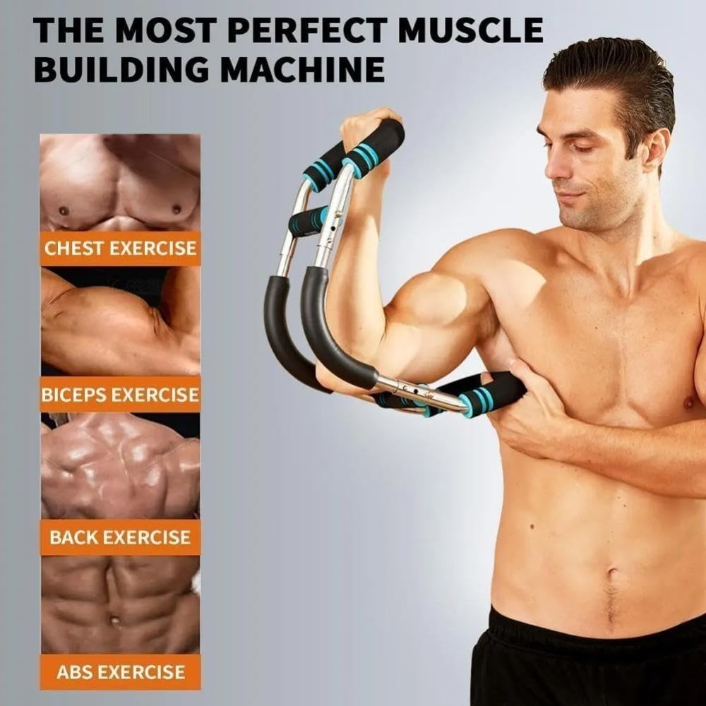 Twister Arm Trainer Adjustable with Chest Clip Upper Muscle Strengthen Exerciser
