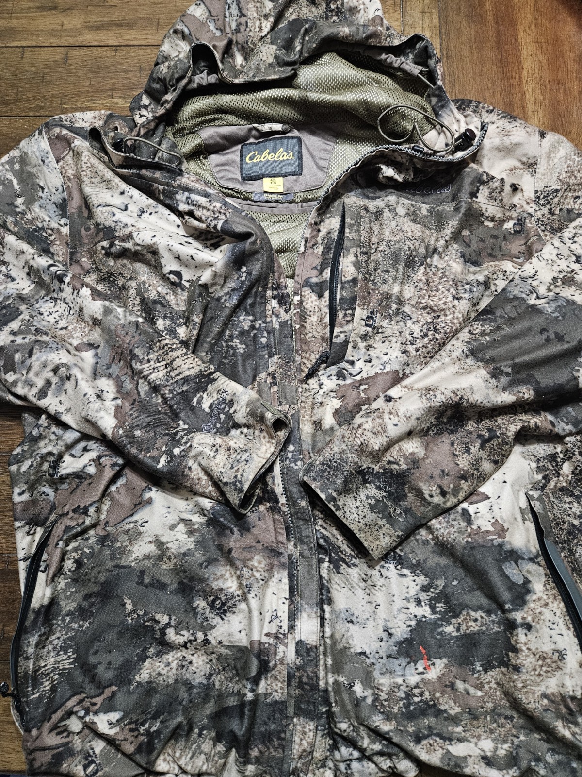 Cabela's MT050 Whitetail Extreme GORE-TEX Parka with SCENTINEL Camo Mens 3XL