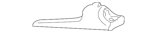 Genuine Ford Roof Luggage Carrier Side Rail Cap 1F1Z-74551A03-AAA