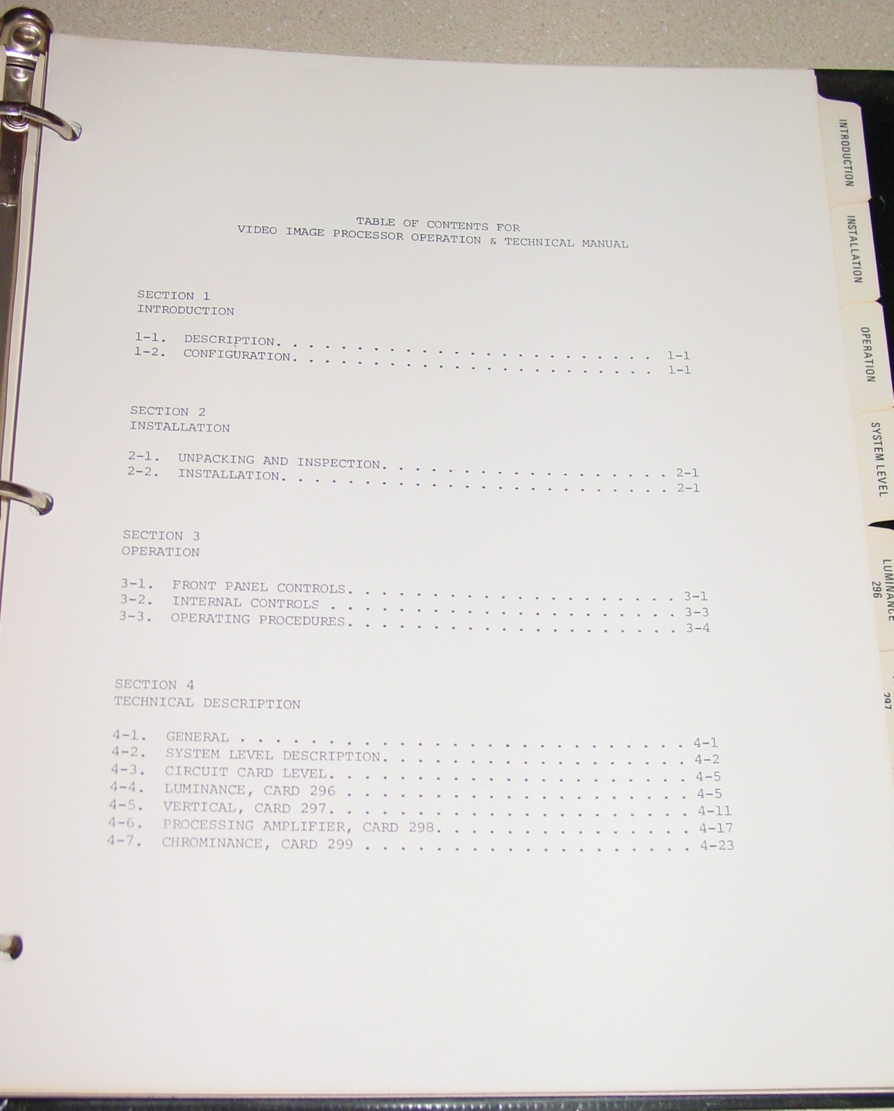 MICROTIME 2121 Video Image Processor Operations Manual repair schematics owners