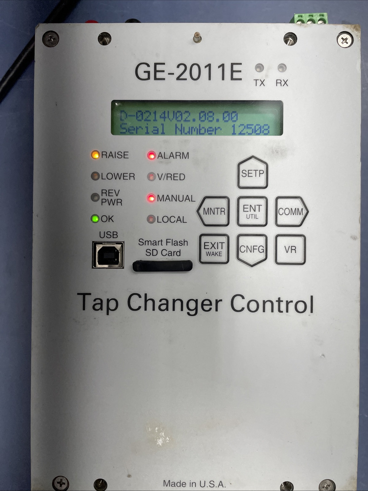 Tested GE GE-2011E Voltage Regulator Control GE-2011E-6L4S2000S0X Surplus