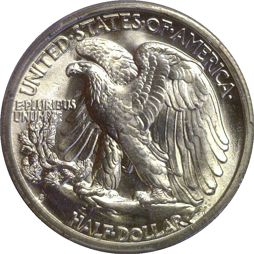 1940-S Walking Liberty Half Dollar PCGS MS-66