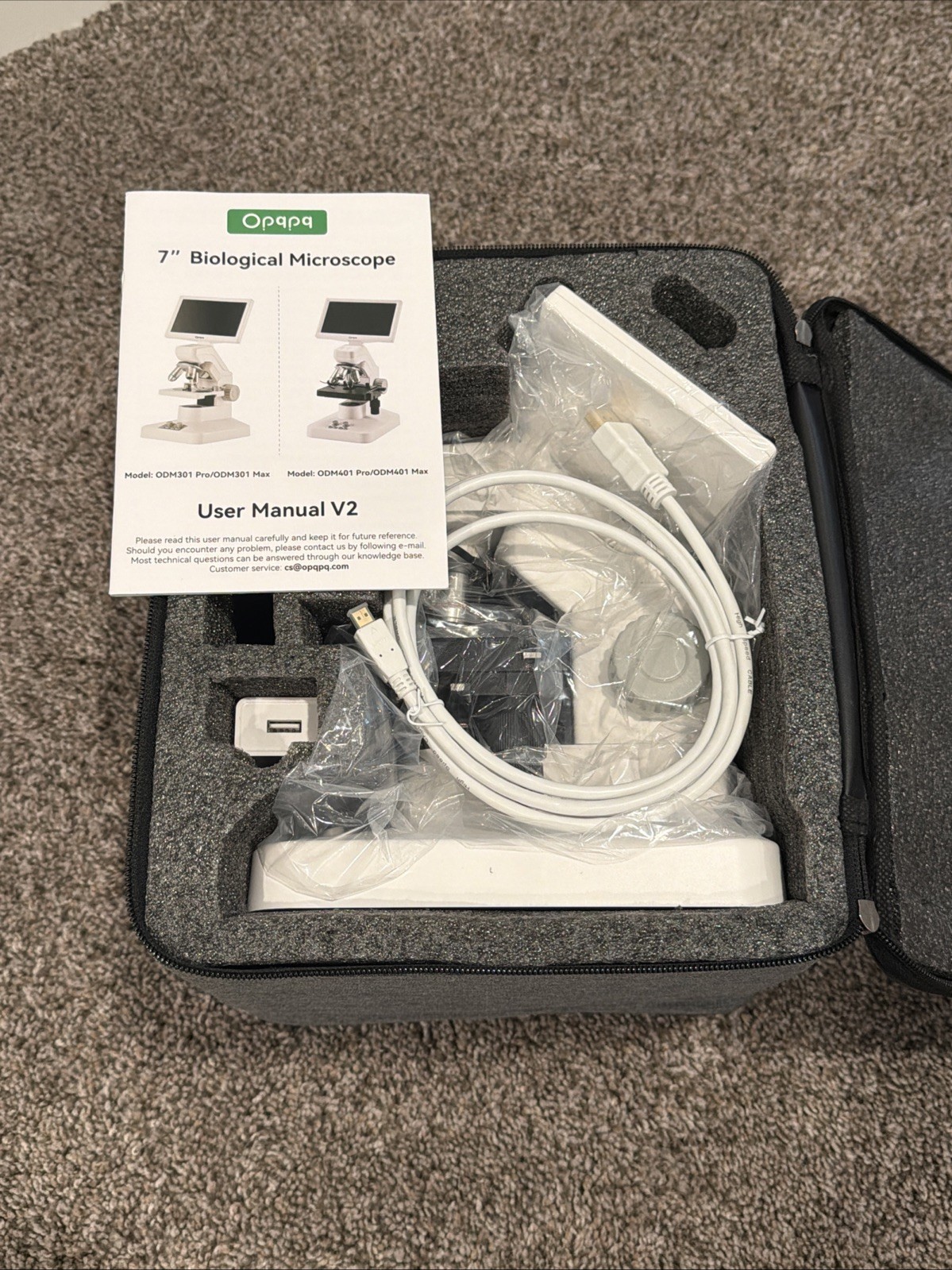 Microscope for Adults Kids Students 40X-2000X Biological Microscope By Temery