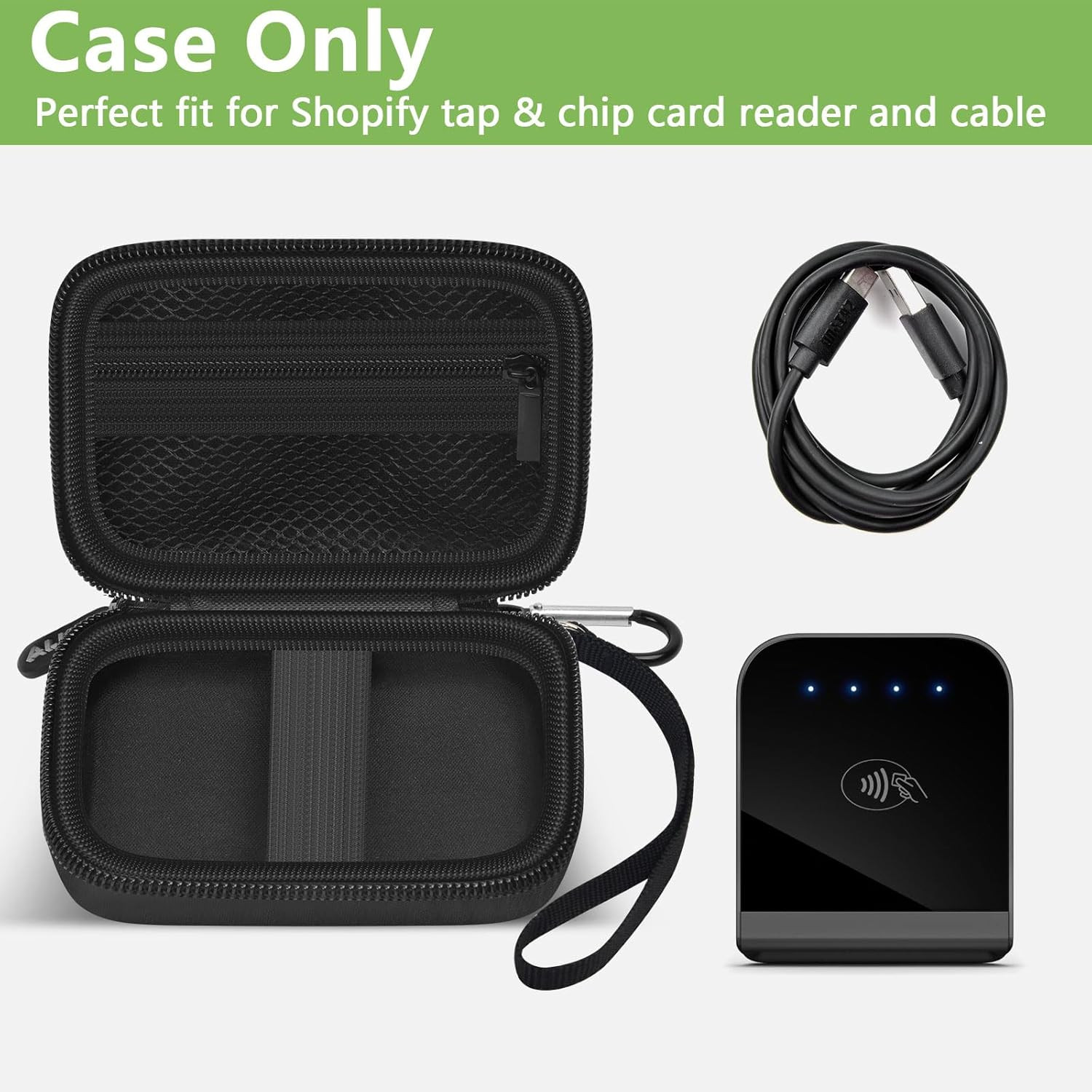 Case Compatible with Shopify Tap & Chip Card Reader, POS Hardware Holder for Squ
