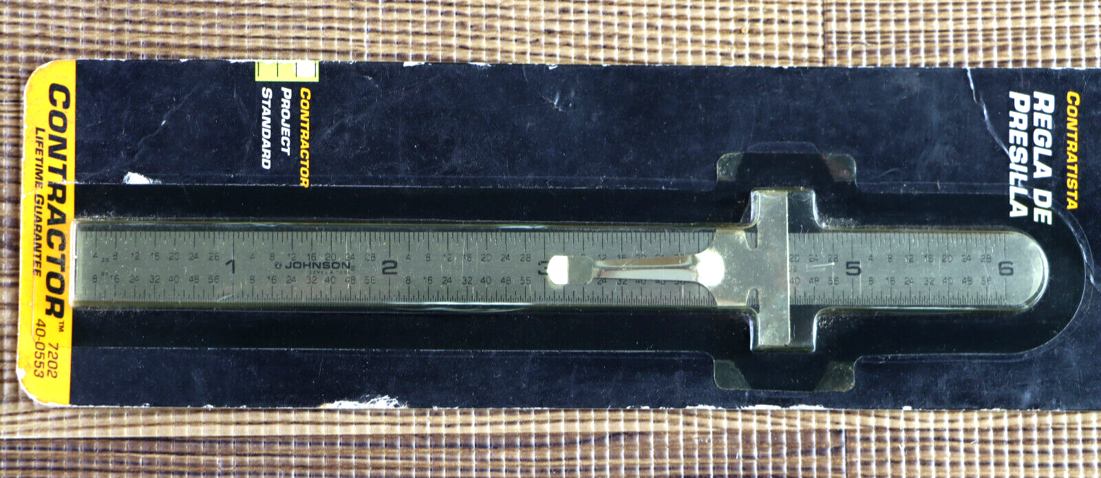 Johnson Level & Tool 6" Rule Pocket Clip 7202
