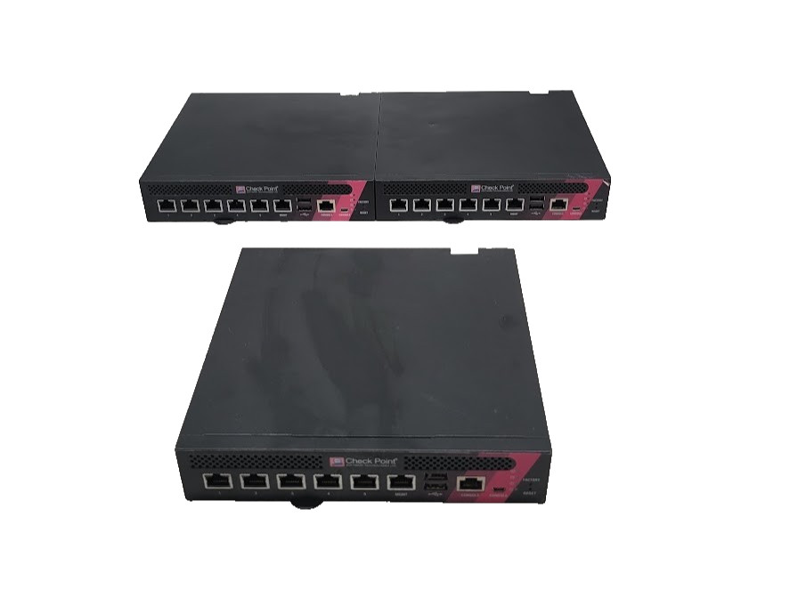 Lot of 3 Check Point Security Gateway Firewall Appliance PB-10/no power adapter