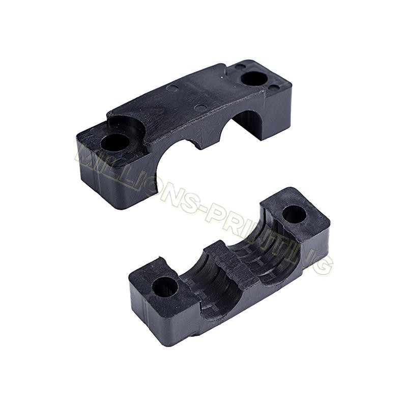 2× Mast Hose Clamp 68651-23470-71 For Toyota Forklift