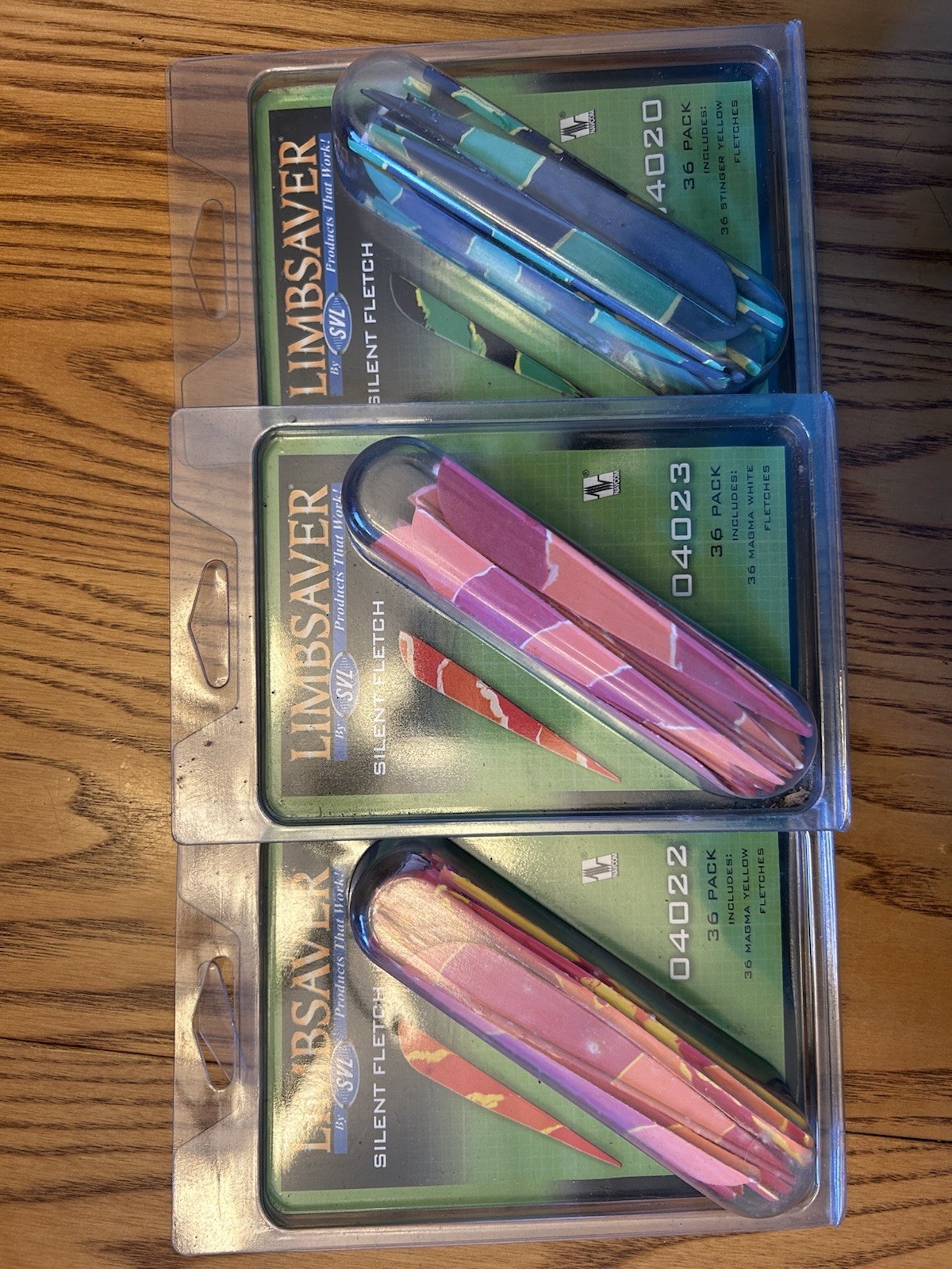 LIMBSAVER Silent Fletch 36 Pack 3sets