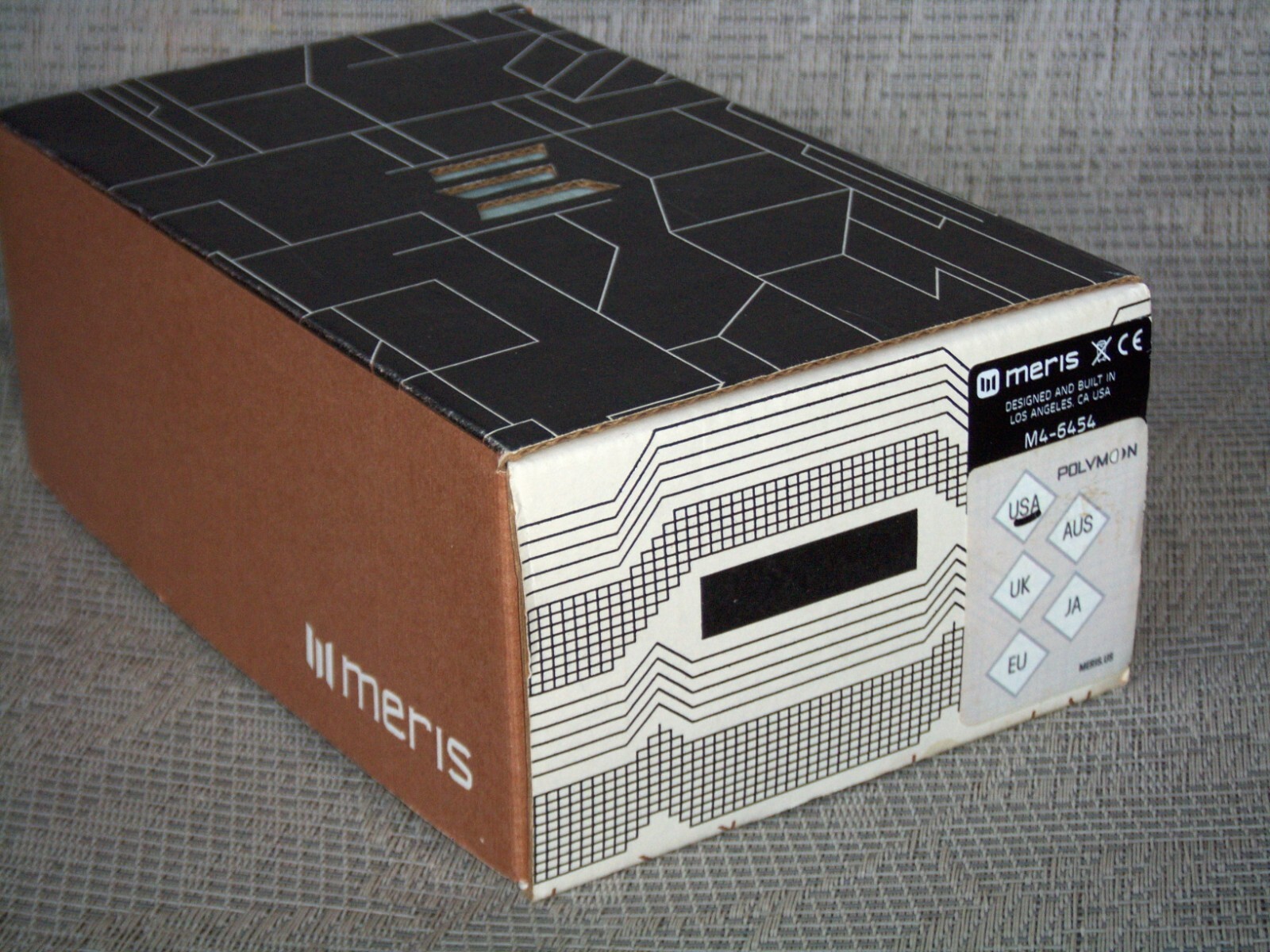 Meirs Polymoon Guitar Effect Pedal with Power Supply / Super Modulated Delay