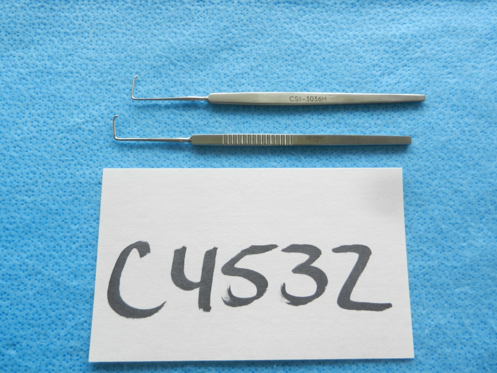Carrington Surgical Ophthalmic O'Connor Tenotomy Hooks CSI-3036H Lot Of 2
