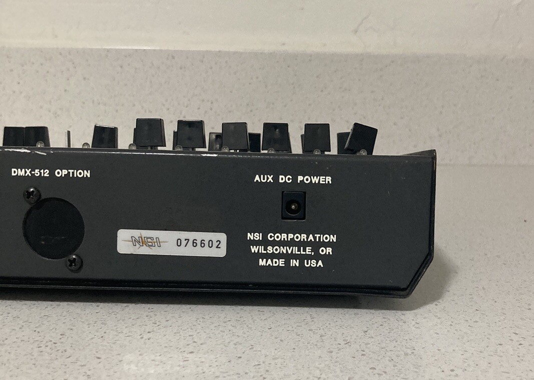 NSI memory lighting controller model NCM 708 pre-owned untested