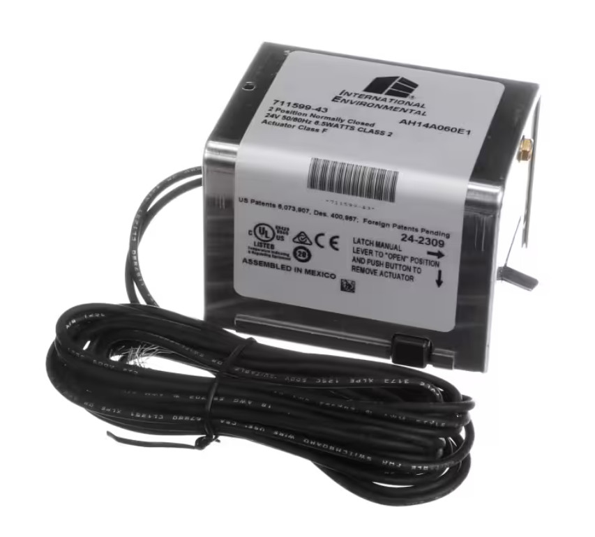 IEC AH14A060E1, 711599-43, Erie Actuator 24V 50/60Hz 6.5W NC F HIPRES C/O