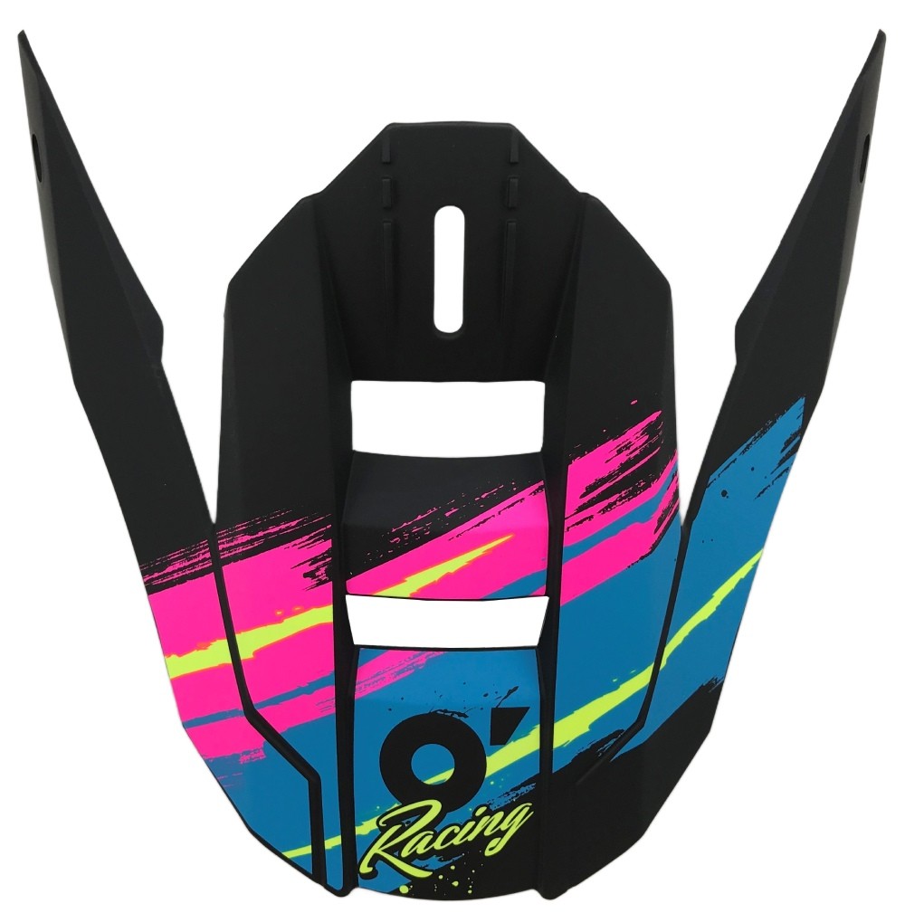 O'Neal 5 SRS Reseda V.26 Helmet Visor/Peak Multicolor