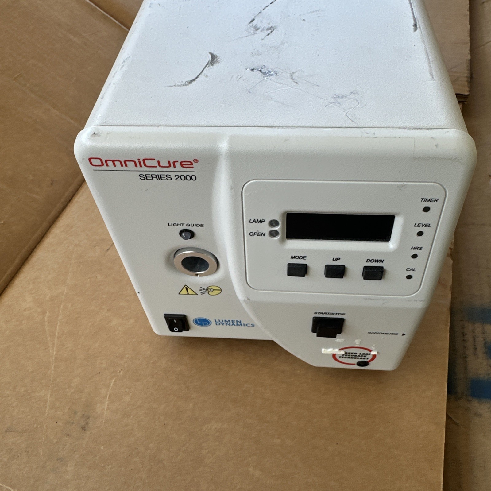 EXFO OmniCure Series 2000 UV Curing Light Source S2000 Light Bulb   (p12)