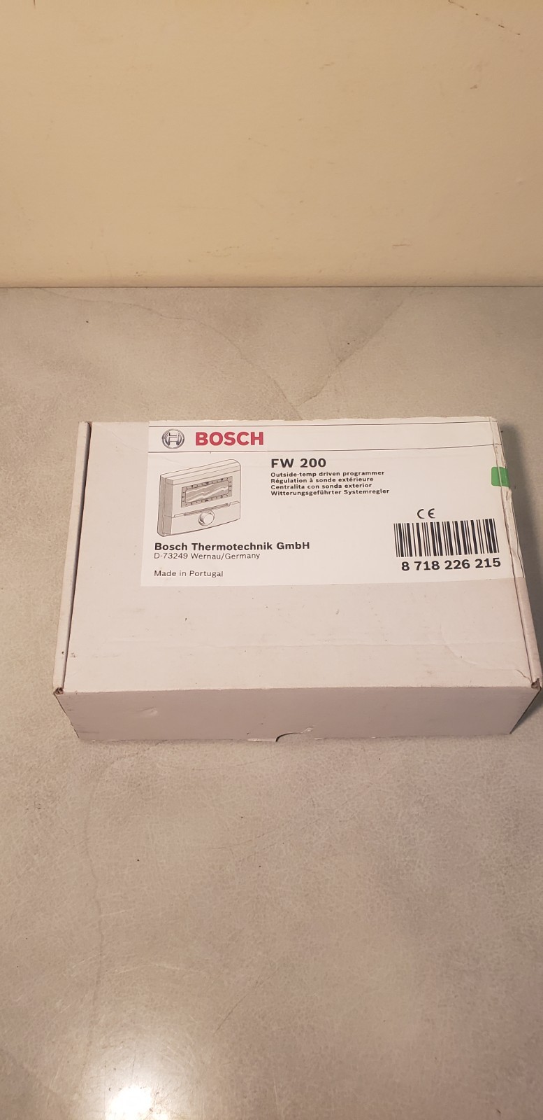 BOSCH FW200 Thermostat for Greenstar Boilers 87182262150 / 87472071010 open box